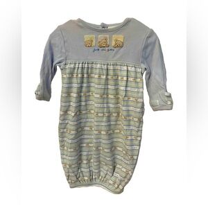 Vintage Carter's Bear Sleeper Nightie
